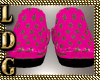 B/Pink Cookie Slippers