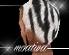 wild zebra mens hair