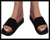 ! Black Sandals