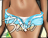 B' Aqua Open Shorts