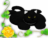 Black Cat Rug
