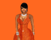 Xtra Orange Dress