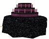 Black Pink 3 Tier Cake