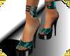 (PC) TRINITY HEELS TEAL