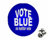 Dem Vote Blue Poster