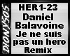 *D* Balavoine PasUnHero