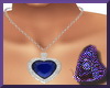 PB*Blue Sapphire Heart