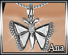 *Ana* Butterfly necklace