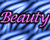 "Beauty" name tag