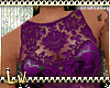 [LW]Lace Up Purple