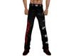 POP EVIL leather pants