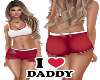 Red Daddy Shorts