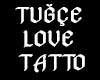 TUGCE chest tattoo