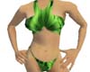 green bikini