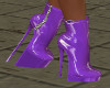 cool purple leather boot