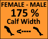 Calf Scaler 175%