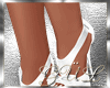White Cristina Heels