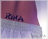 llWll Riha Back Tattoo