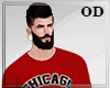 OD*T-shirt Chicago Red