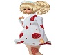 red hearts child dress