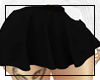 Pleated skirt-black
