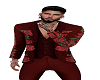 Red floral
