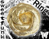 Sweetfunk Gold Flo~ Ring