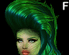 hair Karla shiny green
