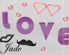 Mustache & Lips Valentin