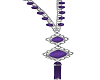Purple Pattie Necklace