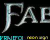 VF-FableII- neon sign
