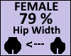 Hip Scaler 79% Female
