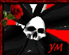*Y* Goth Xmas Skull Sign