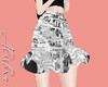 A. Maru newspaper skirt
