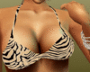 Tiger Bikini Top *M