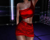 MV Metallic Red Dress