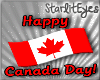 *Happy Canada Day Sign*