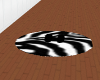 zebra animated rug