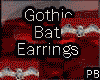 (PB)Gothic Bat Earrings
