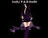 Goth P & B Outfit