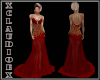 Emma Long red Dress