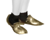 !V Ares Gold Boots