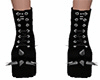 gothic spiked ankle boot