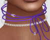 CA Tied Bow Purple