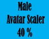 Male Avatar Scaler 40%