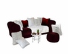 C* Boheme Couch 6P red