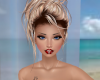 Amber Blonde Mora Updo