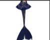 Blue Gold Merfolk Tail