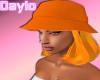 Vally Bucket Wig -Orange