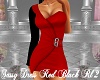Sassy Dress Red Blk Rl 2